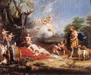AMIGONI, Jacopo Venus and Adonis ssd oil